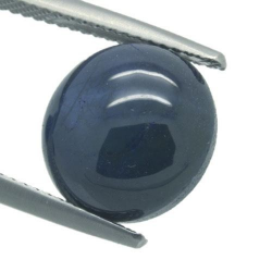 9,00 ct Saphir-Cabochon im Ovalschliff 11,2 x 6,2 mm