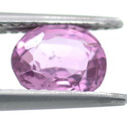 1.27ct Pinkfarben Oval Schnitt