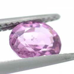 1.27ct Pinkfarben Oval Schnitt