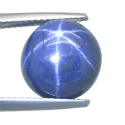 Cabochon in zaffiro da 9,00 ct, taglio ovale, 11,2x6,2 mm