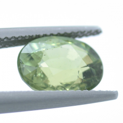 3.61 ct Green Apatite Oval Cut