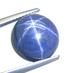 Cabochon in zaffiro da 9,00 ct, taglio ovale, 11,2x6,2 mm