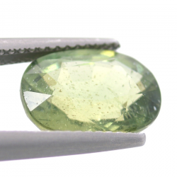 4.63 ct Grüner Apatit Oval Schnitt