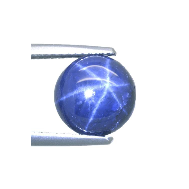 4.88ct Blue Sapphire Round Cut 