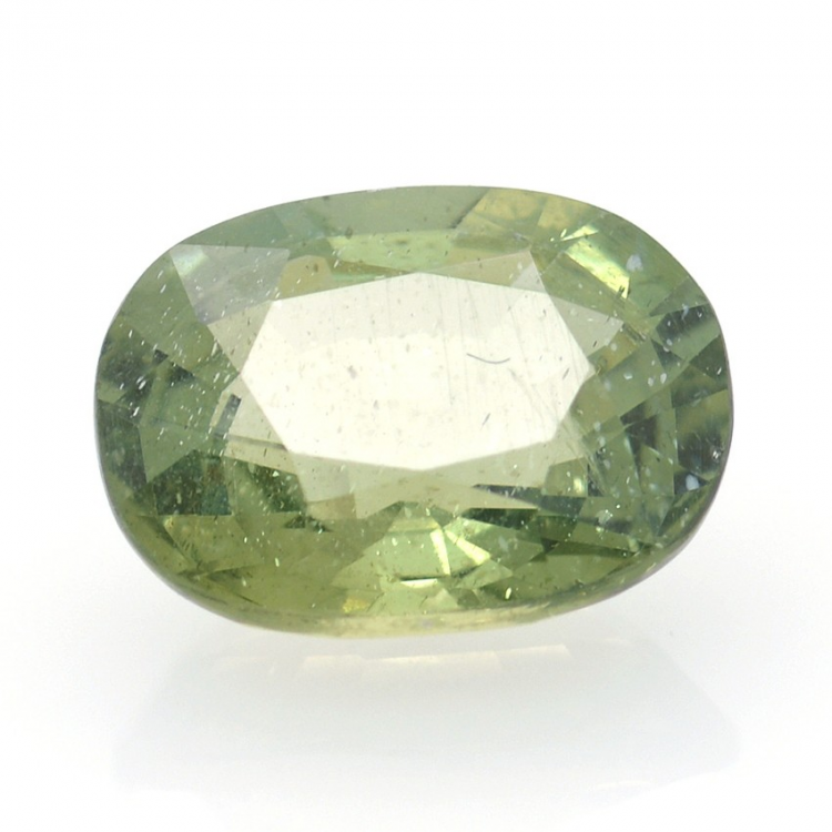 3.34 ct Green Apatite Oval Cut