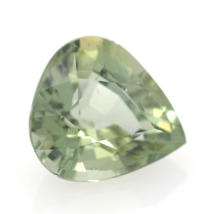 3.61ct Grüner Apatit Birne Schnitt