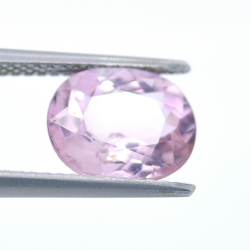 2,48ct Tormalina Rubelite Taglio Ovale 9,81x8,30mm