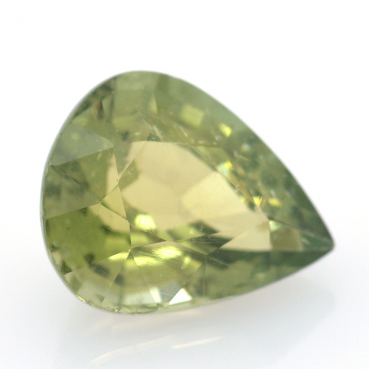 4.52ct Green Apatite Pear Cut