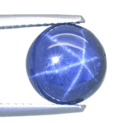 4.88ct Blue Sapphire Round Cut 