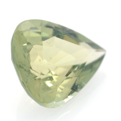 5.92ct Green Apatite Pear Cut