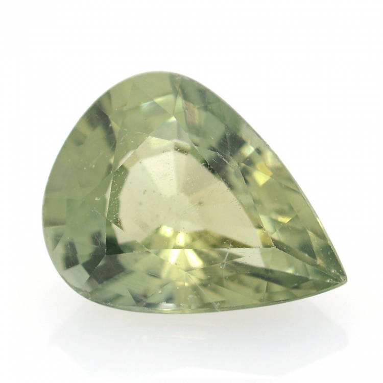 5.92ct Green Apatite Pear Cut