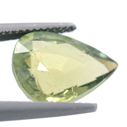 5.92ct Green Apatite Pear Cut