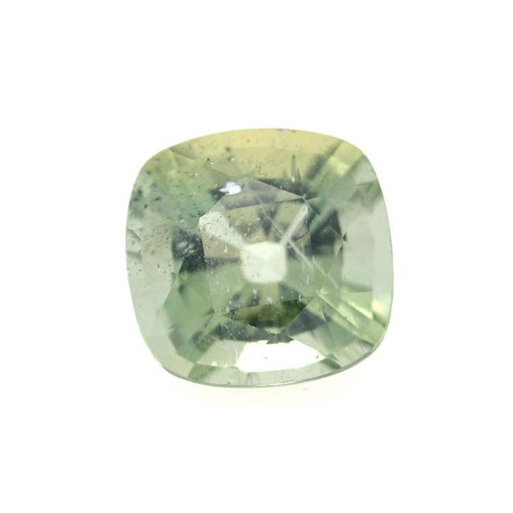 4.44 ct Apatite Vert Taille Coussin