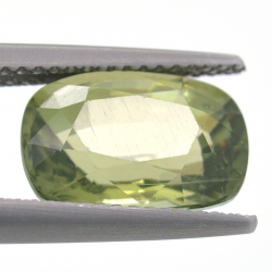 4.73 ct Apatite Verde in Facetatto Cuscino