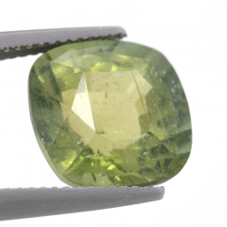 7.87 ct Grüner Apatit Kissen Schnitt