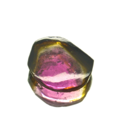 3,00ct Watermelon Tourmaline Slice Cut