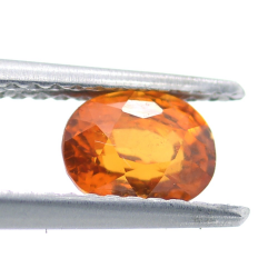 1,10ct Spessartine Granat im Ovalschliff