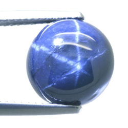 Zaffiro blu da 8,62 ct, taglio ovale, 11,1 x 5,9 mm