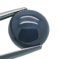 Zaffiro blu da 8,62 ct, taglio ovale, 11,1 x 5,9 mm