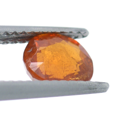 1,49ct Spessartine Granat im Ovalschliff