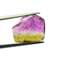 4.39ct Tourmaline Pastèque Taille en Tranche