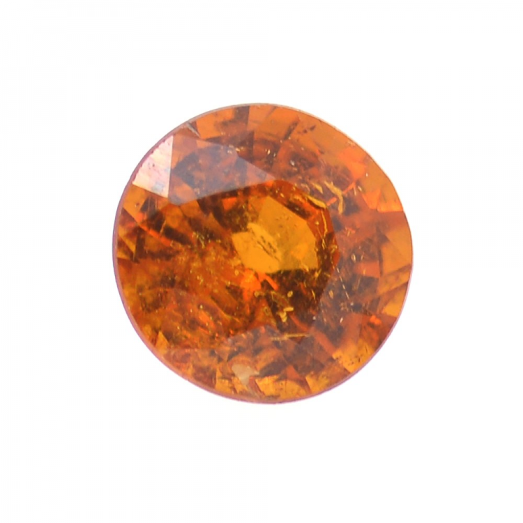 0.81ct Grenat Spessartine Taille Ronde