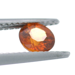 0.81ct Grenat Spessartine Taille Ronde