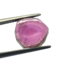 4.66ct Watermelon Tourmaline Slice Cut