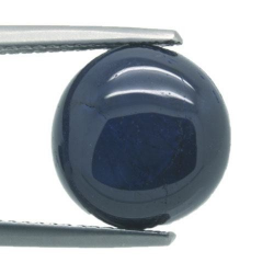 8,02 ct Saphir-Cabochon im Ovalschliff 11,5 x 5,5 mm