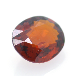 1.28ct Granato Spessartino Facettato Ovale