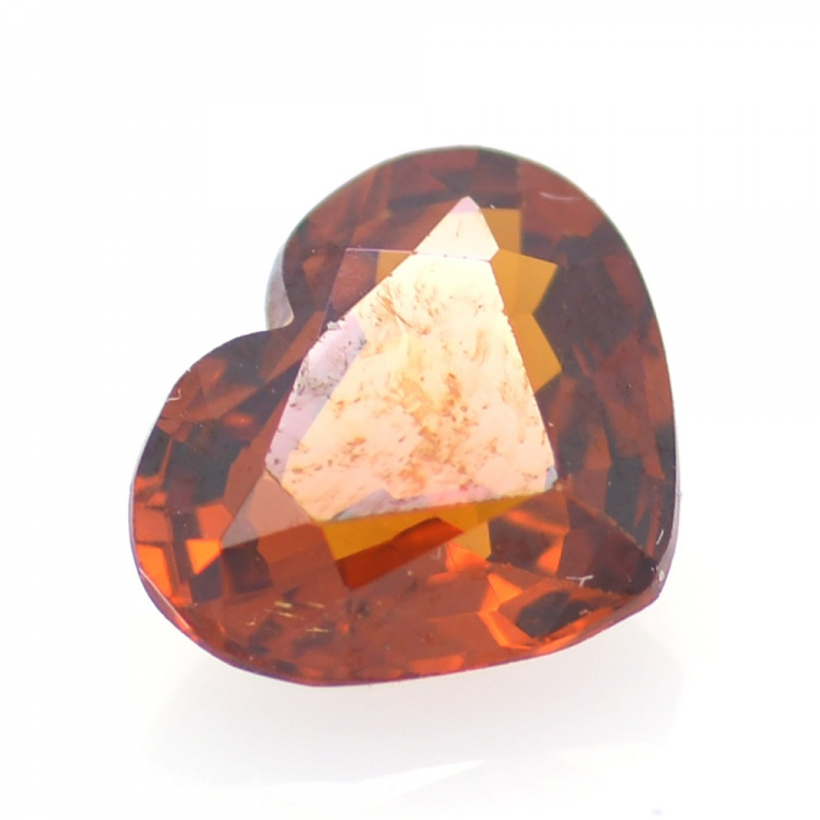 1.15ct Spessartine Garnet Heart Cut