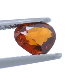 1.15ct Spessartine Garnet Heart Cut