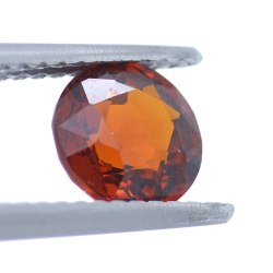 1.51ct Granato Spessartino Facettato Rotondo