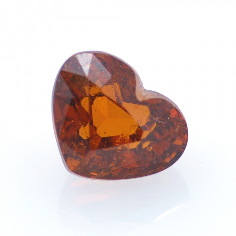 1.41ct Granato Spessartino in Facetatto Cuore