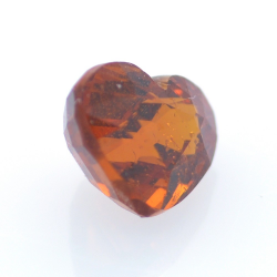 1.41ct Granato Spessartino in Facetatto Cuore