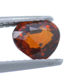 1.29ct Grenat Spessartine Taille Coeur