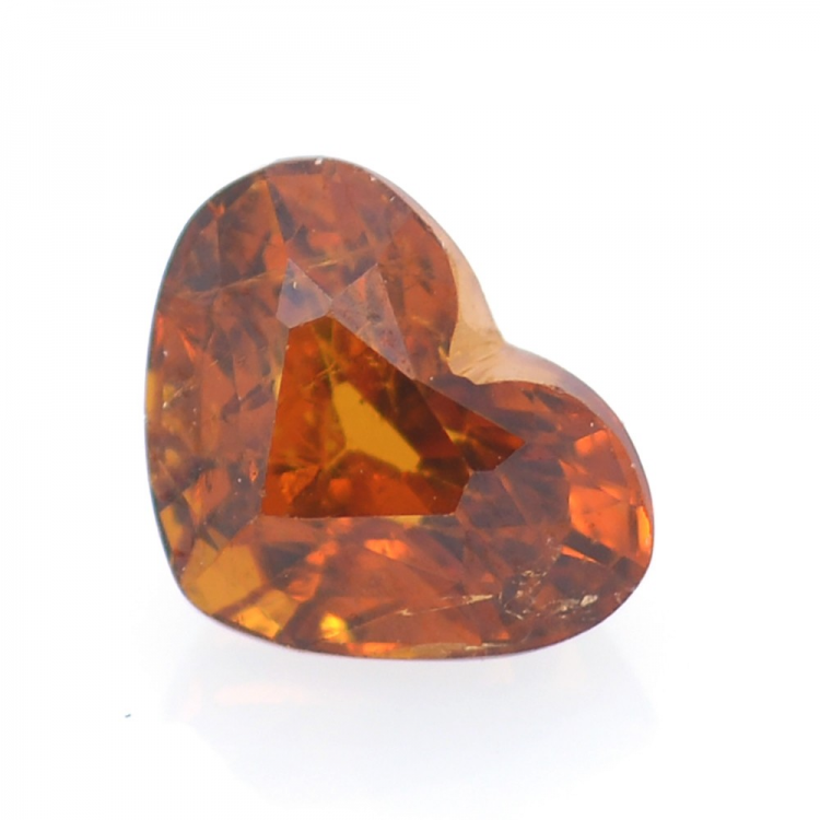 1.22ct Grenat Spessartine Taille Coeur