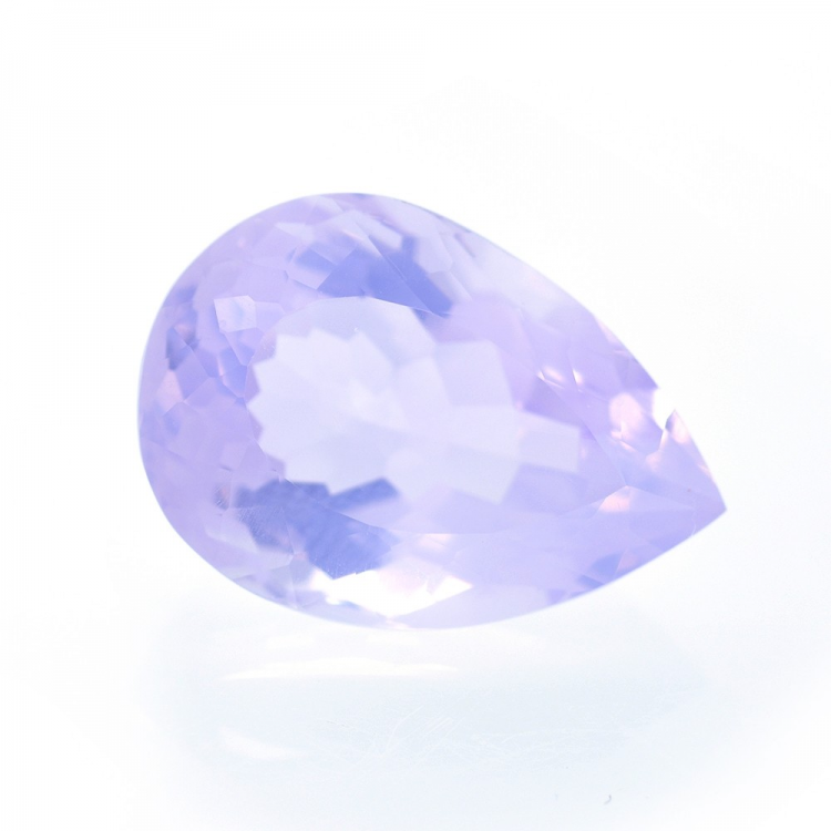 13.13ct Lavender Amethyst Pear Cut