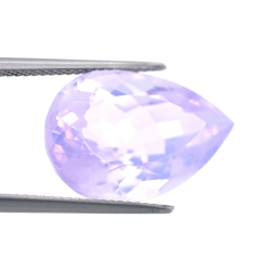 13.13ct Lavender Amethyst Pear Cut