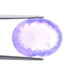 13.72ct Lavender Amethyst Oval Cut