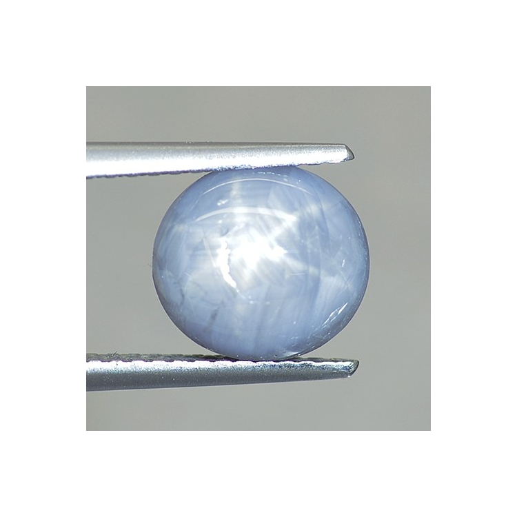 3.60ct Saphir Étoilé Cabochon Ovale 8,72x7,84mm