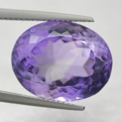 14.35ct Amethyst Oval Schnitt