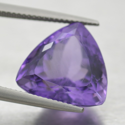 12.75ct Amethyst Trilliant Cut