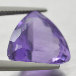 12.75ct Amethyst Trilliant Cut