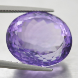 28.83ct Amethyst Oval Cut