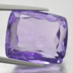 30.70ct Amethyst Kissen Schnitt