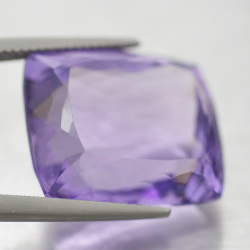 30.70ct Amethyst Kissen Schnitt