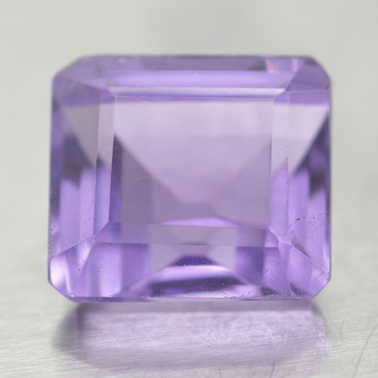 8.67ct Amethyst Smaragd Schnitt