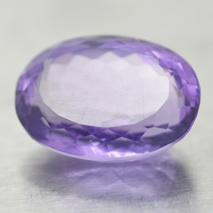 12.71ct Amethyst Oval Schnitt