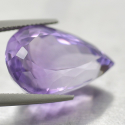 16.34ct Amethyst Pear Cut